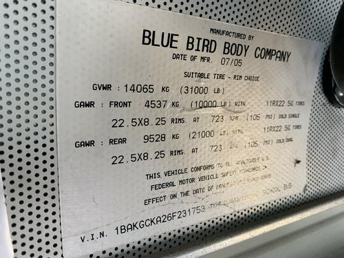 Blue Bird VISION