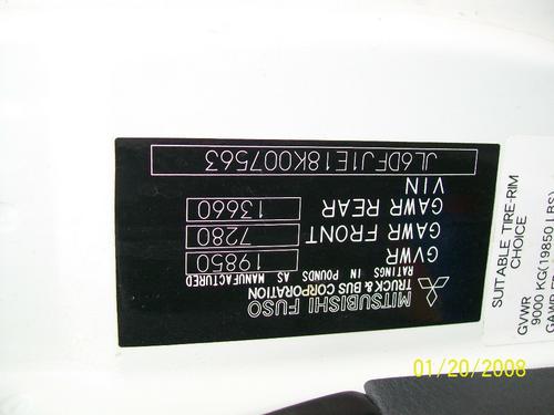 MITSUBISHI FUSO FK61F