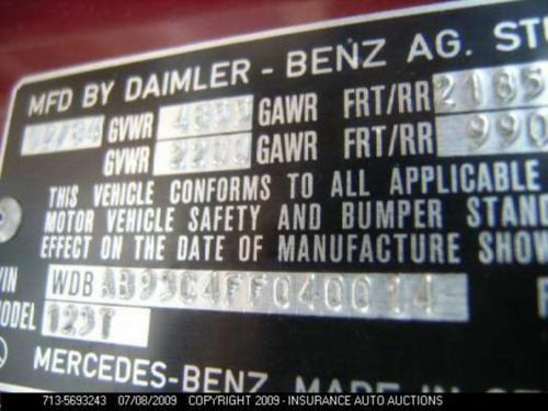 MERCEDES-BENZ MERCEDES 300D