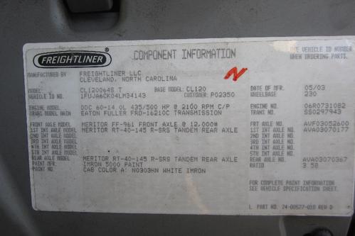 FREIGHTLINER COLUMBIA