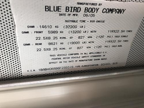 Blue Bird VISION