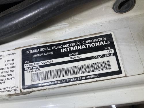 International 8600