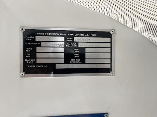 BLUE BIRD COMMERCIAL BUS