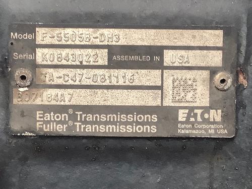 FULLER F-5505B-DM3 Transmission Assembly