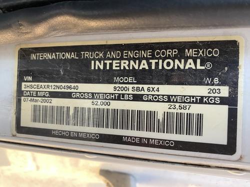 International 9200