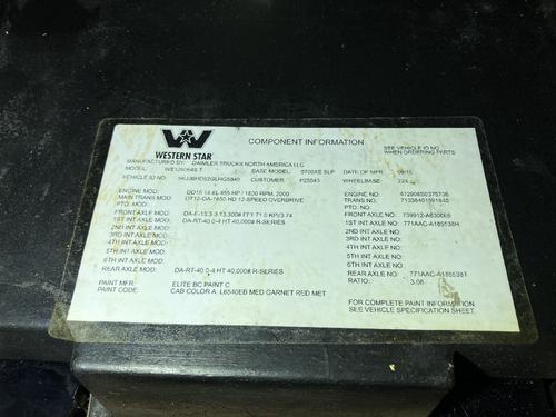Western Star Trucks 5700