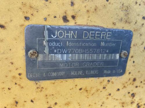 John Deere 770BH