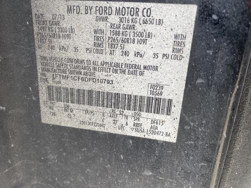 FORD FORD F150 PICKUP