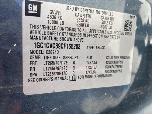 CHEVROLET SILVERADO 2500 PICKUP