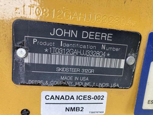John Deere 312GR