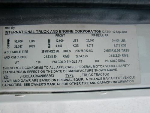 INTERNATIONAL 9200