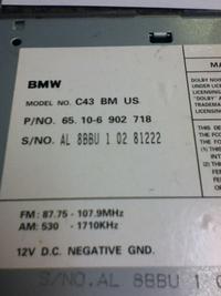 A/V Equipment BMW BMW 740i