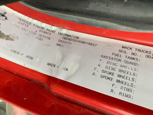MACK CV713 GRANITE
