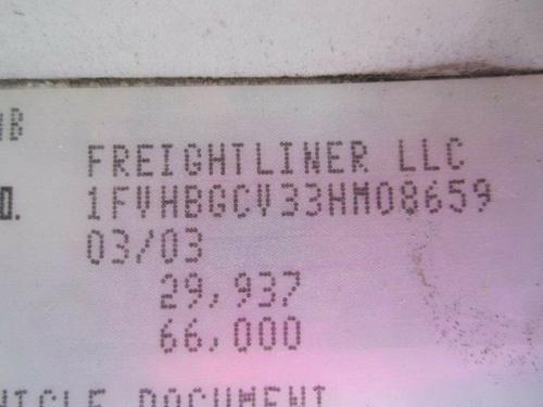 FREIGHTLINER FL112