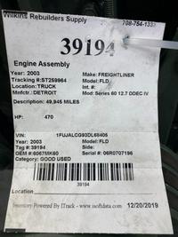 Engine Assembly DETROIT Series 60 12.7 DDEC IV
