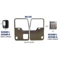 KENWORTH T800 DOOR ASSEMBLY, FRONT thumbnail 2